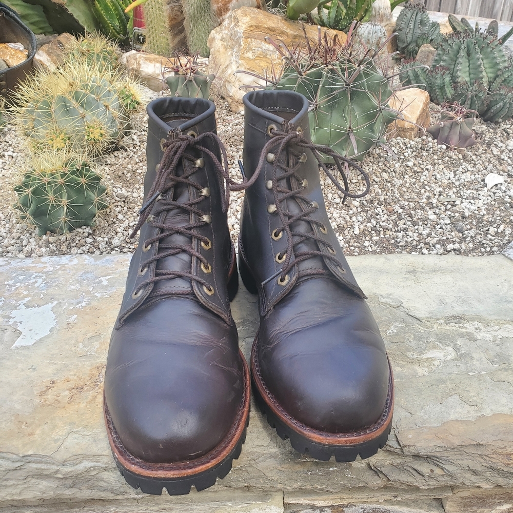 Brown Chippewa Service Boot